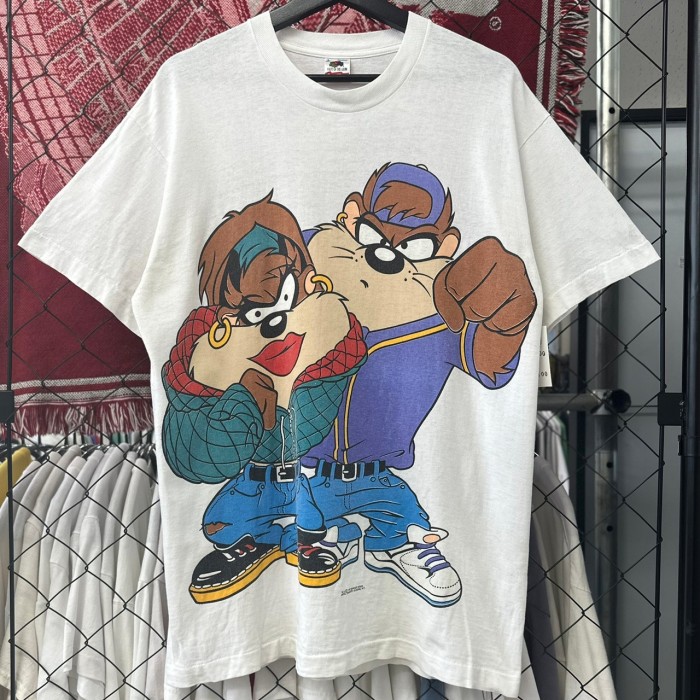 USA 90sルーニーテューンズ　タズマニアンデビル　Tシャツ