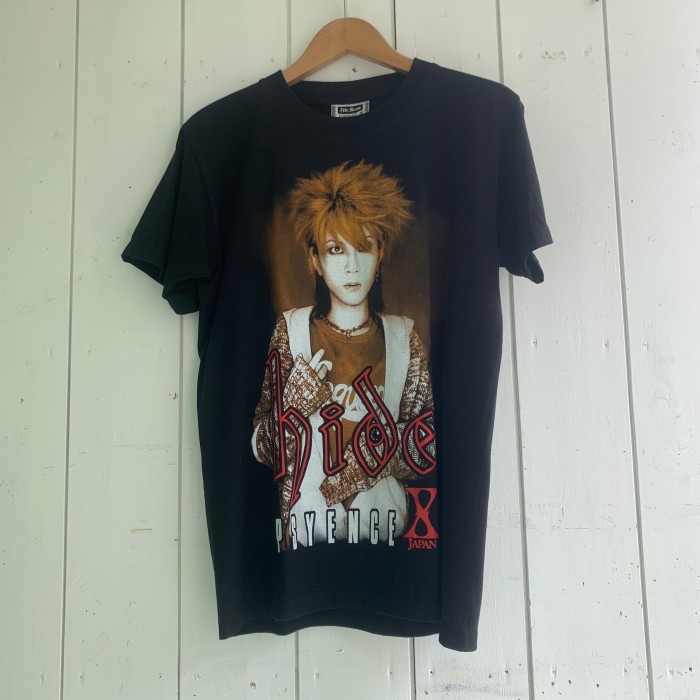90s 希少 レア 美品 X JAPAN hide Tシャツ 黒 size M ビンテージ - 人 ...