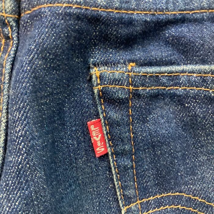 90'sLEVI'S 517-0217Big E赤耳デニムパンツw31 | Vintage.City