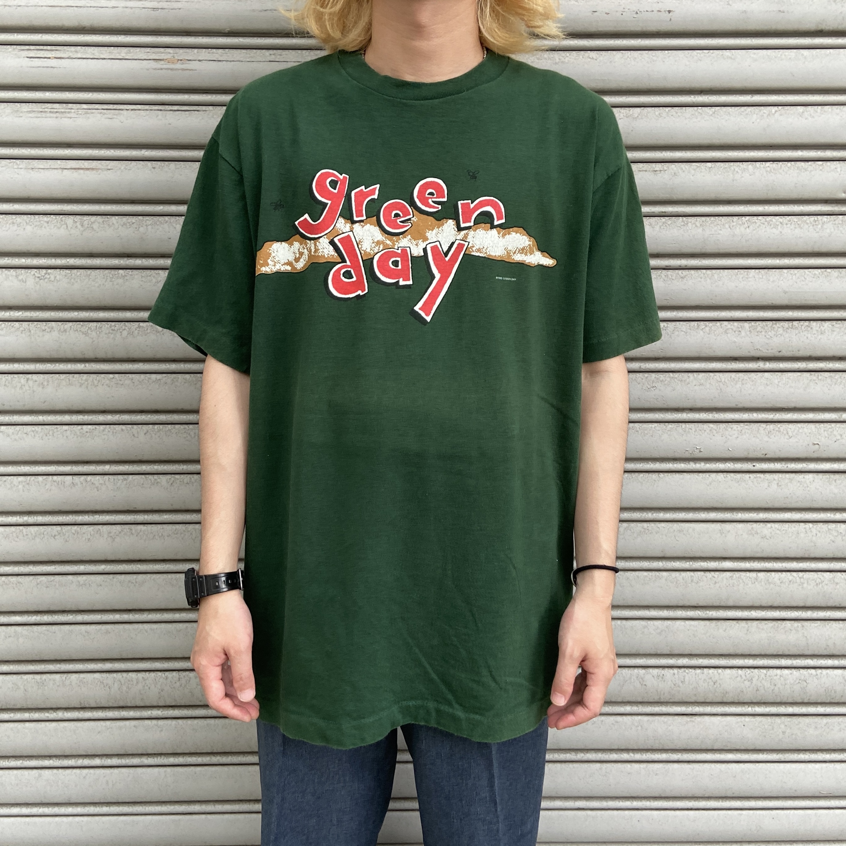 激レア green day バンドTシャツ バンT XL - tickmark.ai