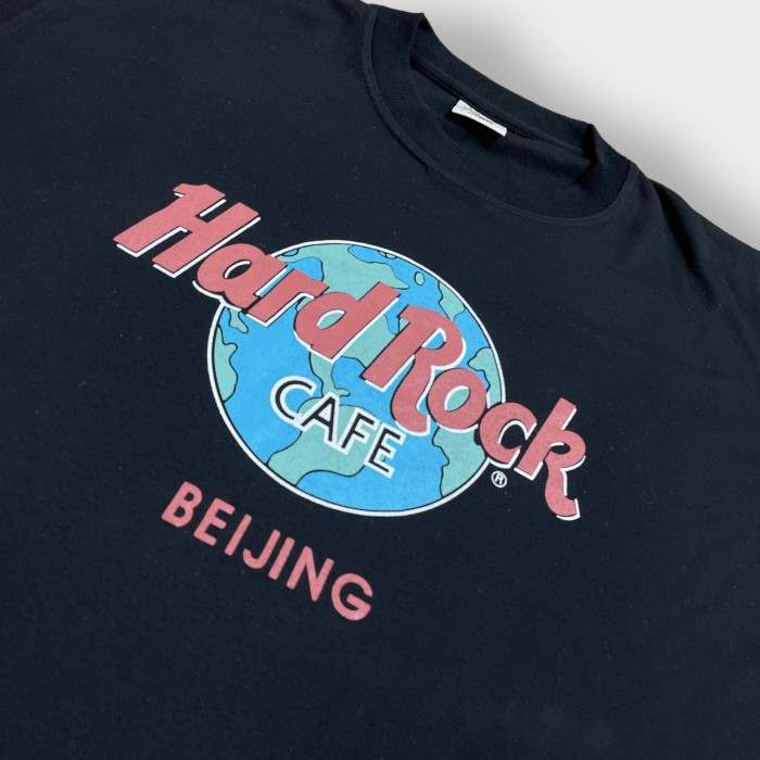 【Hard Rock Cafe】BEIJING プリント Tシャツ 北京 ロゴ ハードロックカフェ 黒t 半袖 夏物 US古着 | Vintage.City 古着屋、古着コーデ情報を発信