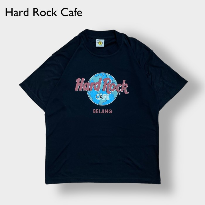 【Hard Rock Cafe】BEIJING プリント Tシャツ 北京 ロゴ ハードロックカフェ 黒t 半袖 夏物 US古着 | Vintage.City 古着屋、古着コーデ情報を発信
