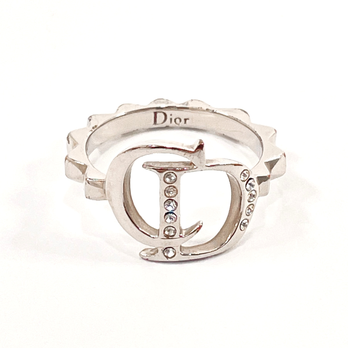 10.5号 クリスチャンディオール Christian Dior リング・指輪 CD ロゴ