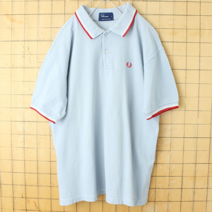 80s FRED PERRY フレッドペリー ヴィンテージ 半袖 ポロシャツ M