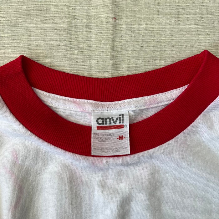 【ジョンレノン着用】Anvil ニューヨーク リンガー Tシャツ USA