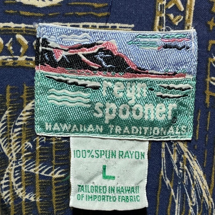 80-90's “reyn spooner” S/S Hawaiian Shirt | Vintage.City 古着屋、古着コーデ情報を発信