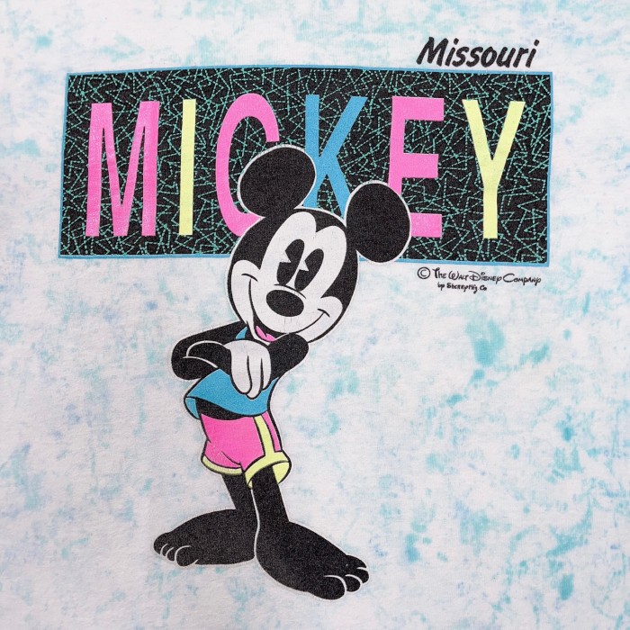 Lsize 90's Walt Disney Company MICKEY TEE タイダイ ミッキー USA製 90年代 | Vintage.City 古着屋、古着コーデ情報を発信