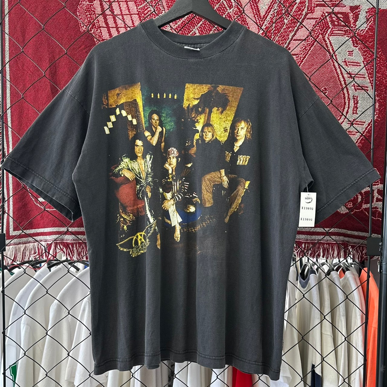 90s エアロスミス ツアー バンド系 半袖Tシャツ デザイン ...