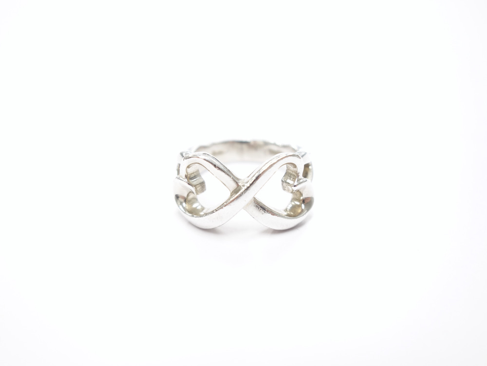 Tiffany & Co ティファニー オープンハート リング 指輪 silver925 13