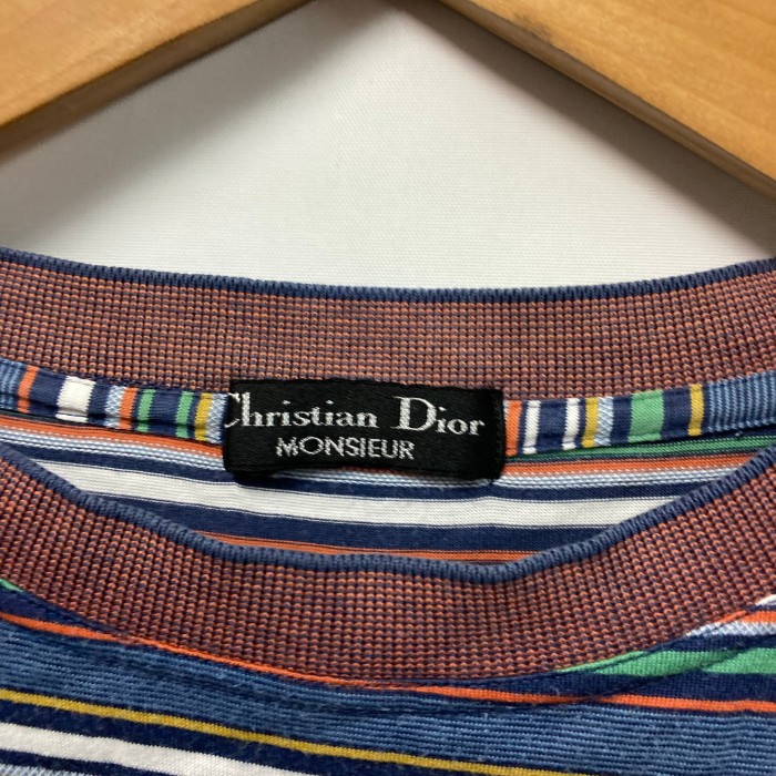 90’s Christian DiorボーダーTシャツ L | Vintage.City 古着屋、古着コーデ情報を発信