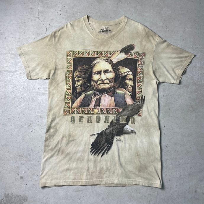 ネイティブインディアン Native Indian メンズTシャツ L52cm裄丈18cm✅商品状態