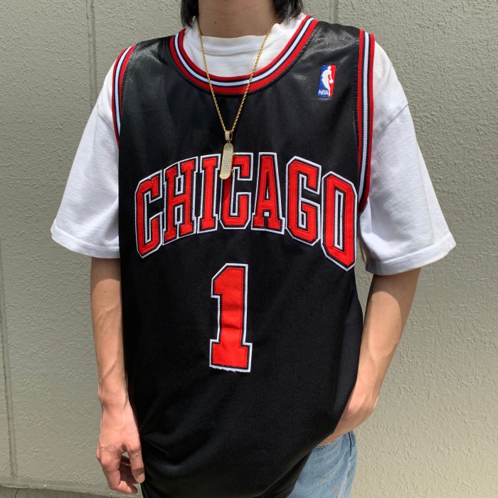 NBA　CHICAGO BULLS Rose　シカゴブルズ　ゲームシャツ バスケみい♡お値下げ可能です♡