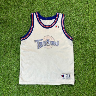 90s Tune Squad Champion Mesh Tank Top / Made In USA Vintage 