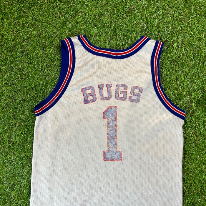 90s Tune Squad Champion Mesh Tank Top / Made In USA Vintage ヴィンテージ 古着 メッシュ タンクトップ バスケシャツ | Vintage.City 古着屋、古着コーデ情報を発信