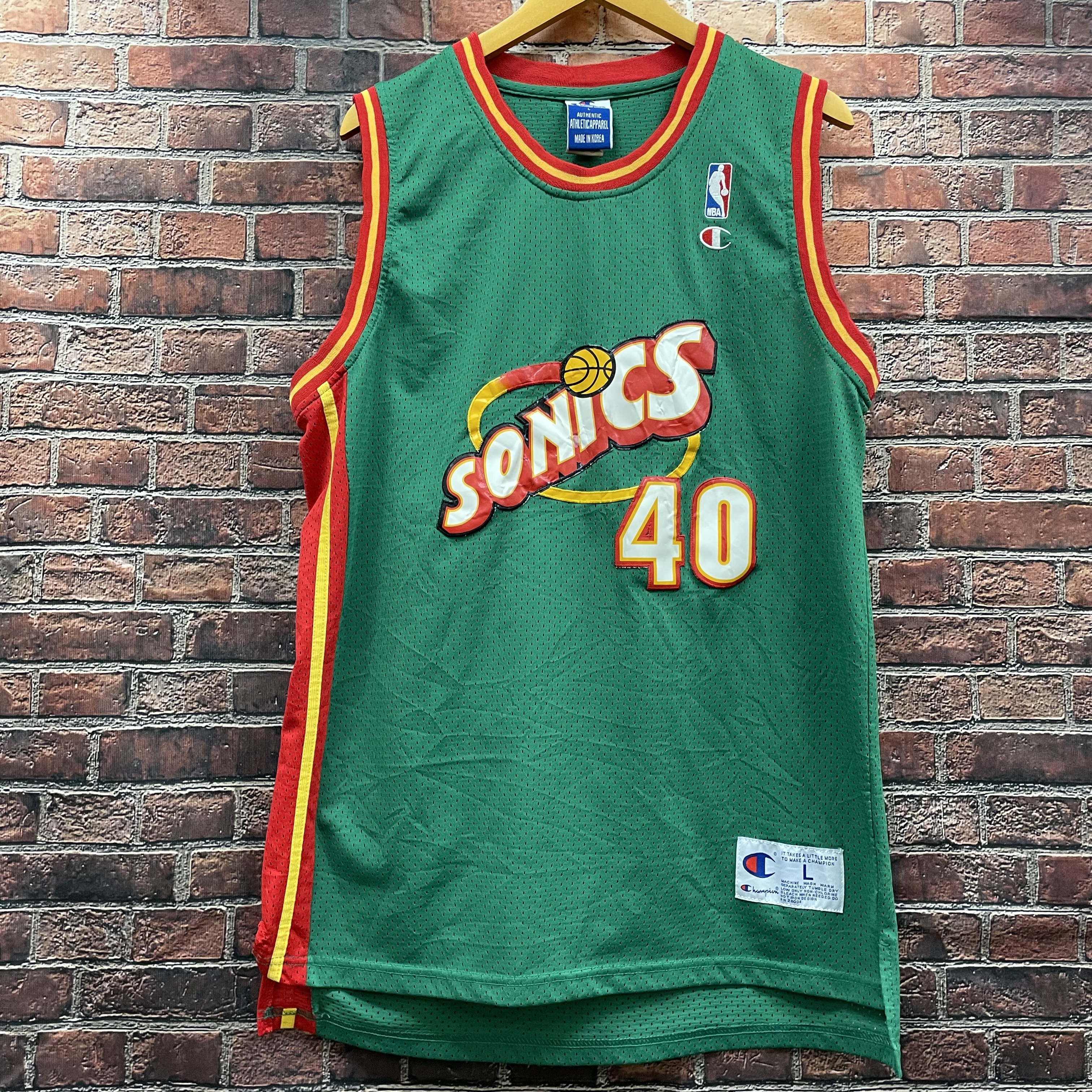 90s NBA チャンピオン Champion ショーン ケンプ シアトル スーパー 