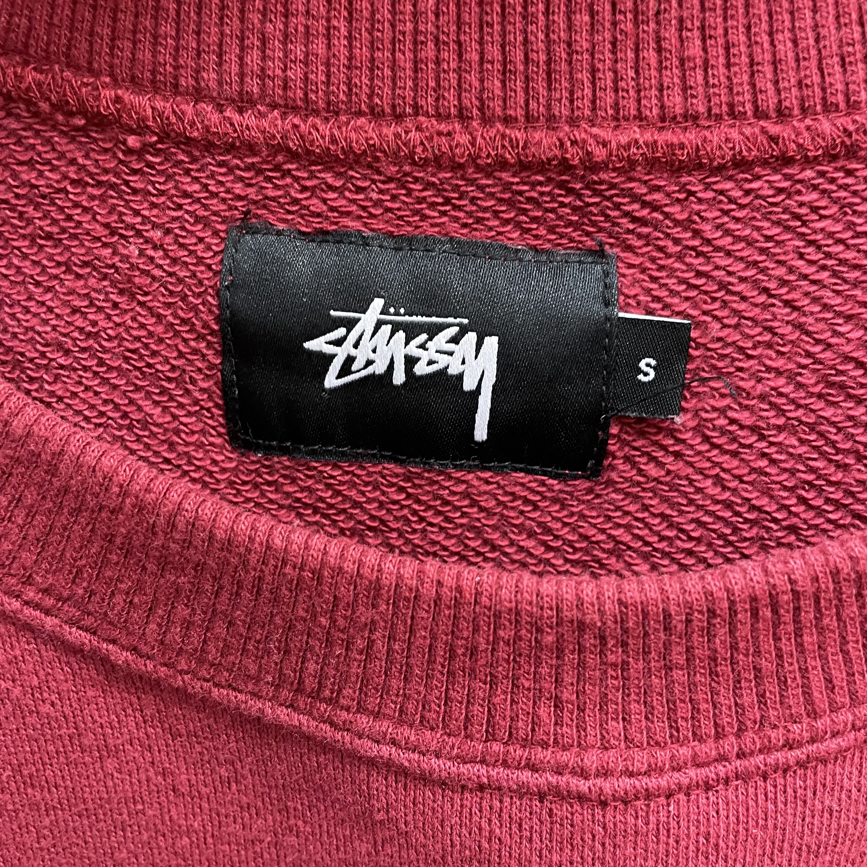 ステューシー STUSSY スウェット トレーナー ロゴ ラグラン 日本製 ...