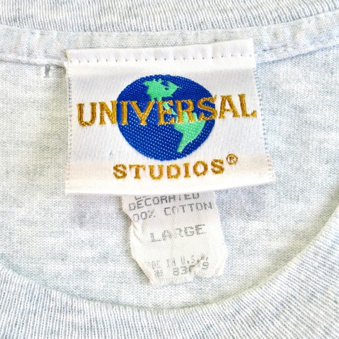 80s USA ユニバーサルスタジオ フロッキープリントTシャツ | Vintage.City 古着屋、古着コーデ情報を発信
