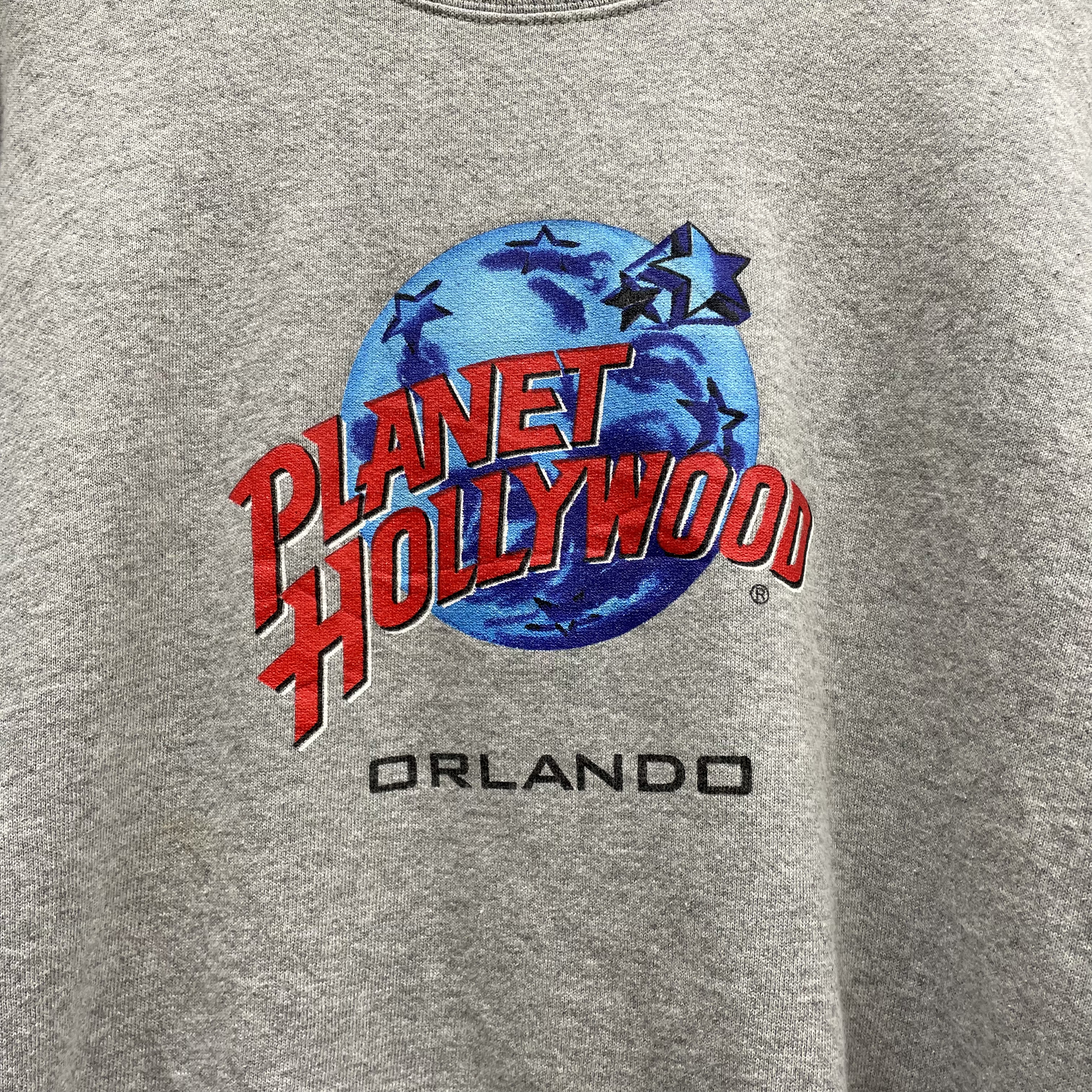 90s プラネットハリウッド Planet Hollywoodスウェット USA