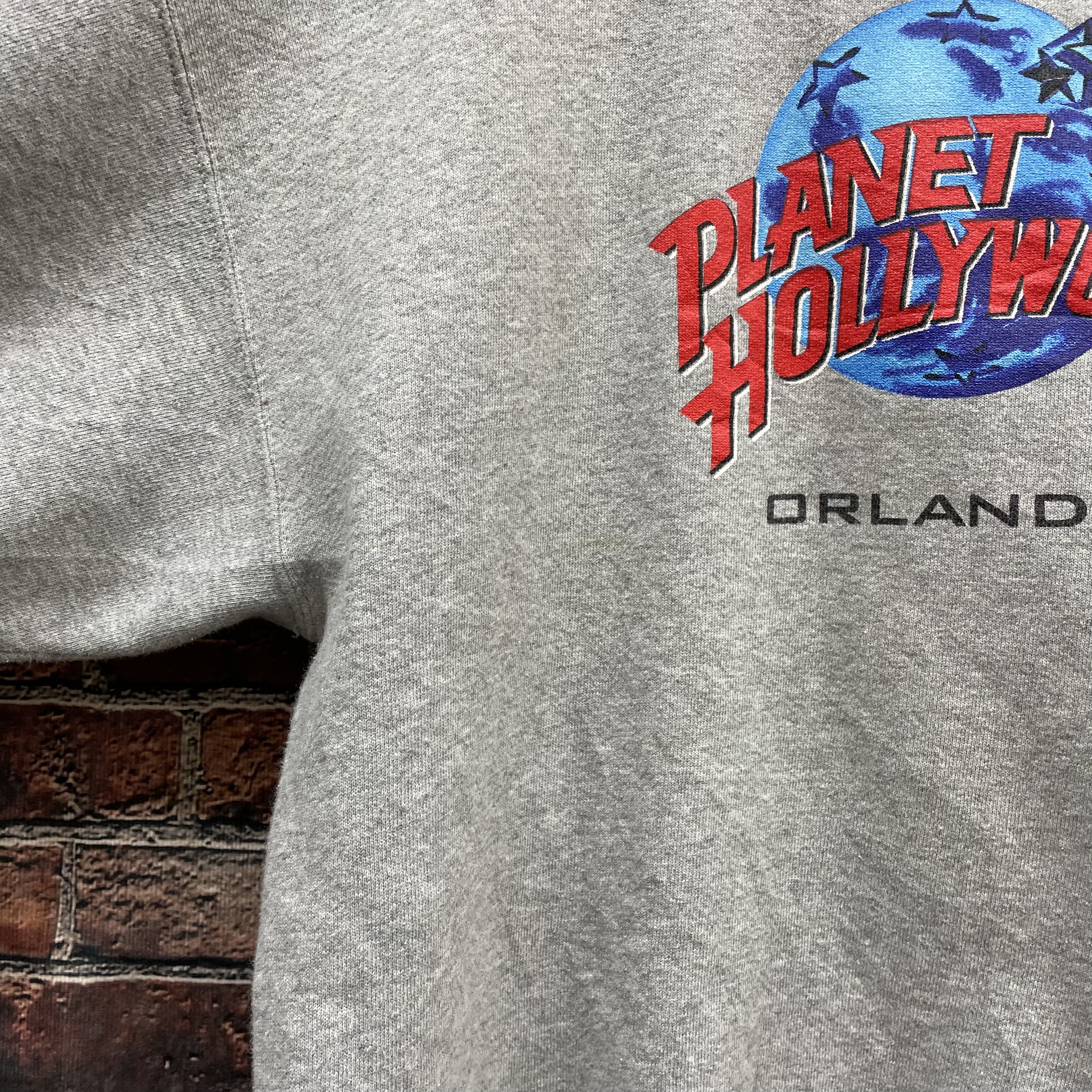 90s プラネットハリウッド Planet Hollywoodスウェット USA