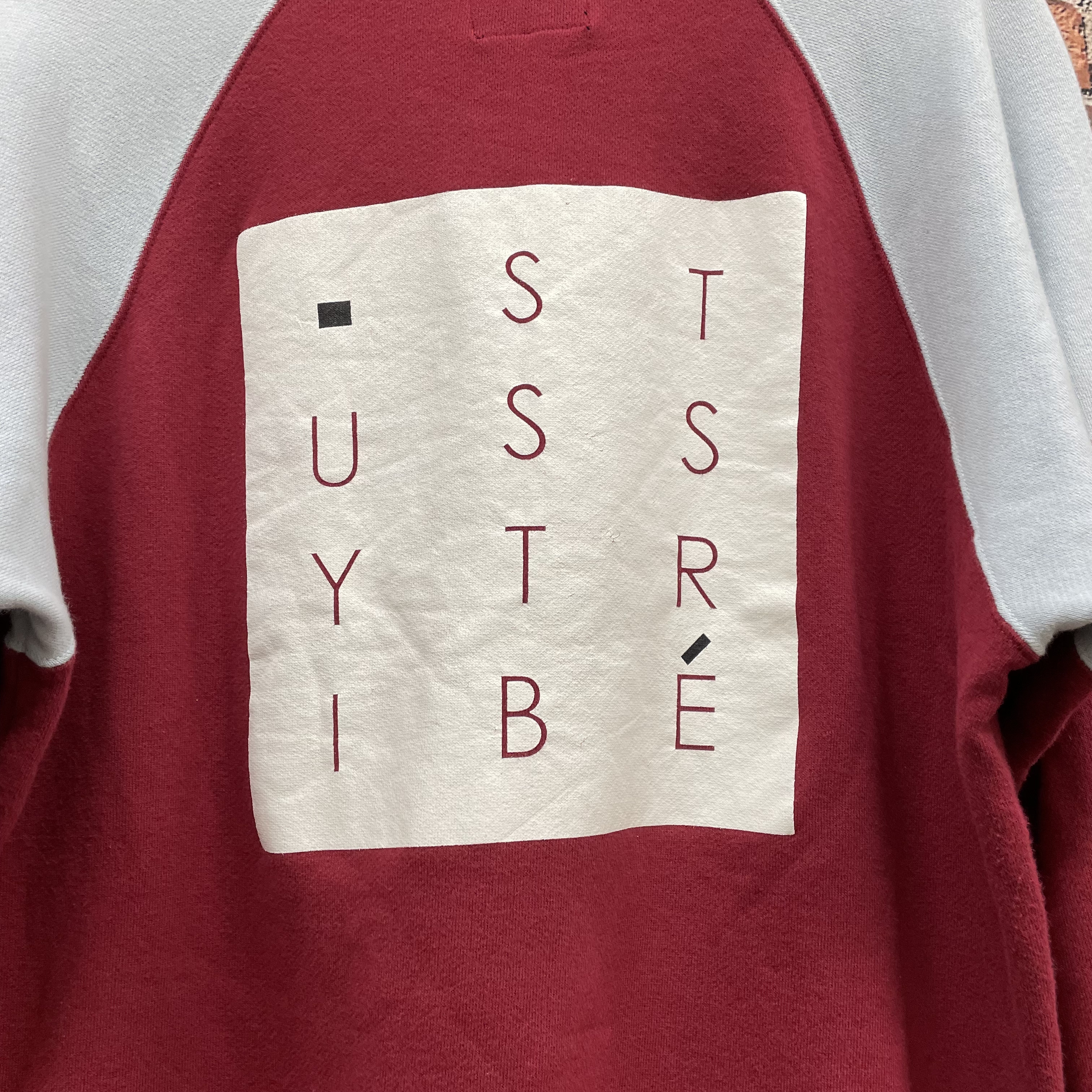 ステューシー STUSSY スウェット トレーナー ロゴ ラグラン 日本製 ...