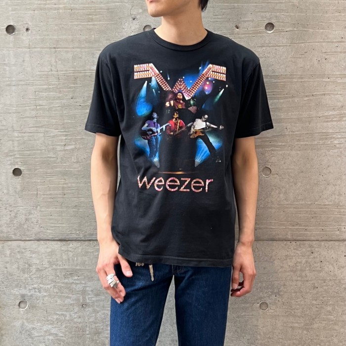 90s USA製　WEEZER シングルステッチ　Tシャツ　ウィーザー　バンt