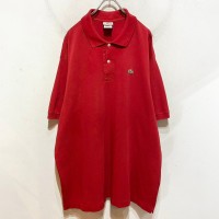 “LACOSTE” S/S One Point Polo Shirt DESIGNED IN FRANCE | Vintage.City 古着屋、古着コーデ情報を発信
