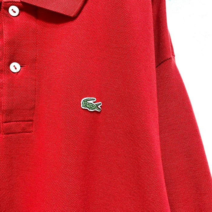“LACOSTE” S/S One Point Polo Shirt DESIGNED IN FRANCE | Vintage.City 古着屋、古着コーデ情報を発信