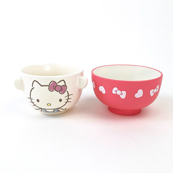 サンリオ ハローキティ ミニ汁椀茶碗セット 食器 キッチン Sanrio