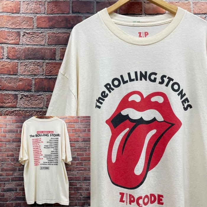 The Rolling Stones ローリングストーンズ ZIP CODE Tシャツ バンT 