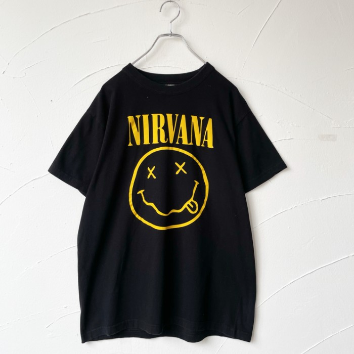 NIRVANA printed T-shirt ニルヴァーナ プリントTシャツ バンドTシャツ