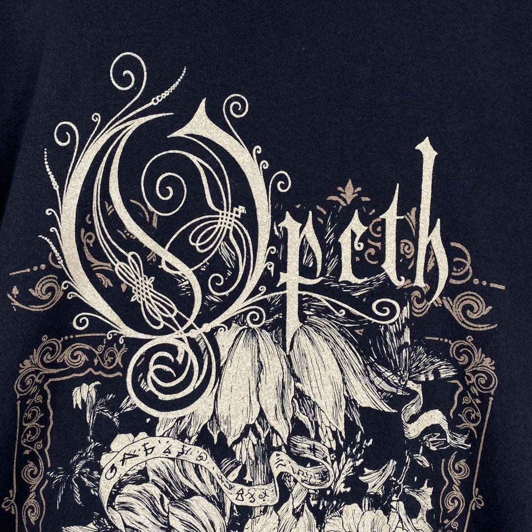 ◆バンドTシャツ　OPETH オーペス 2006ツアー Tシャツ S　ブラック　両面プリント