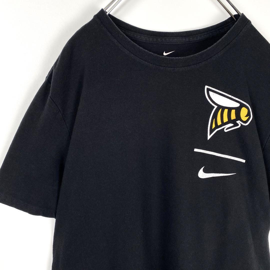 ナイキ NIKE ワンポイントロゴ Tシャツ アニマル 蜂 ハチ 可愛い 黒 L | Vintage.City