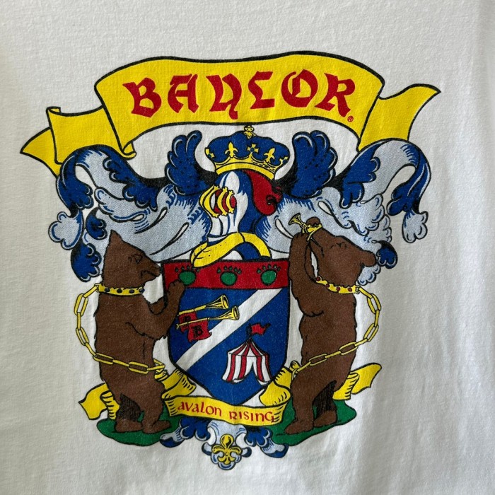 90s USA製 ベイラー大学 カレッジ系 半袖Tシャツ シングルステッチ