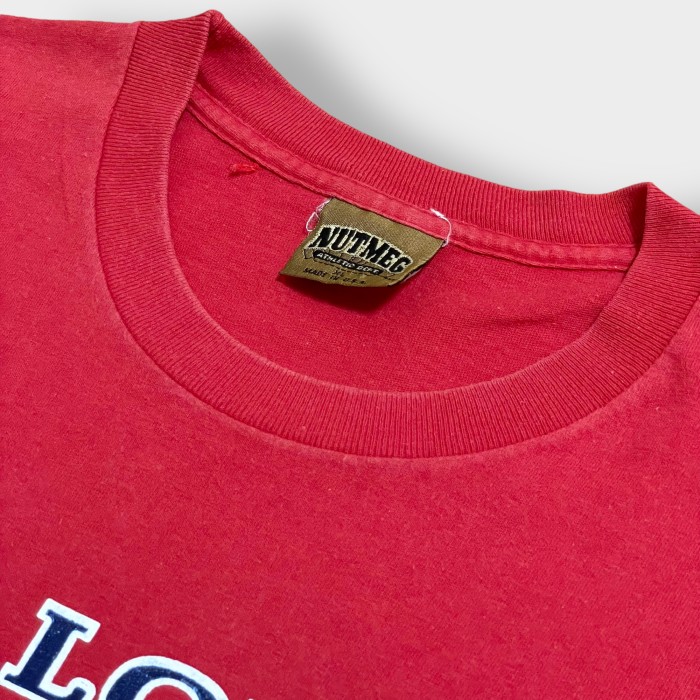 90s USA製 NUTMEG ナツメグ Tシャツ MLB 裾袖シングルメンズ