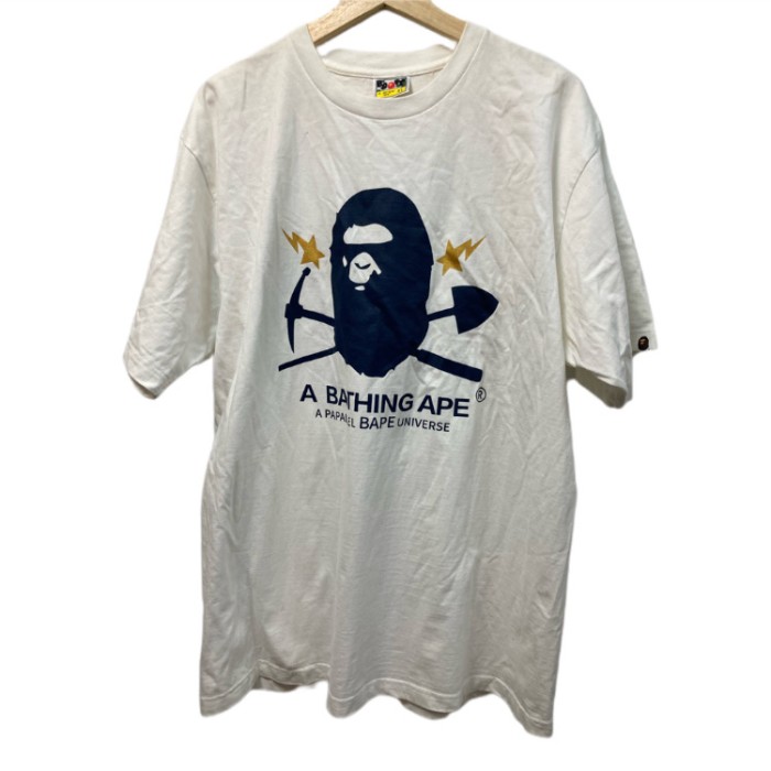 00's初期A BATHING APE猿デザイン半袖Tシャツ XL NOWHERE製 | Vintage.City