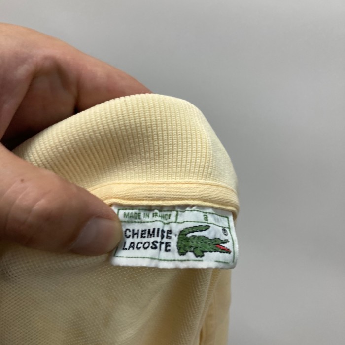 90’sフランス製CHEMISE LACOSTE半袖ポロシャツ　3 フレンチラコ | Vintage.City 古着屋、古着コーデ情報を発信