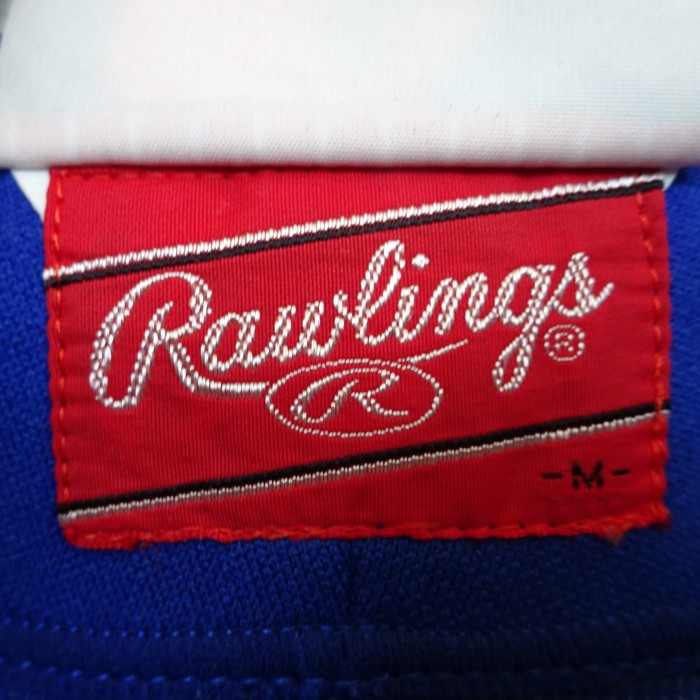ローリングス ベースボールシャツ M ブルー 日本製 フルボタン クマ メジャー 8072 | Vintage.City 古着屋、古着コーデ情報を発信