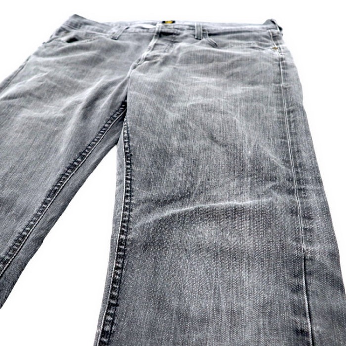 Lee ブラック デニムパンツ 34 スリムフィット グレー DAREN Zip Fly Regular Slim Jeans トルコ製 | Vintage.City 古着屋、古着コーデ情報を発信