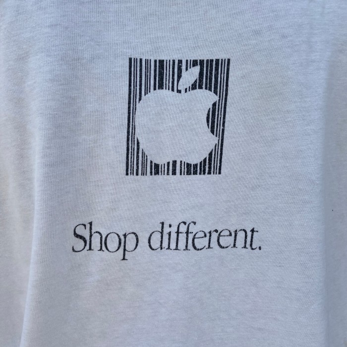 00s Apple企業ロゴプリントTシャツ カンパニーTシャツ ホワイト L相当