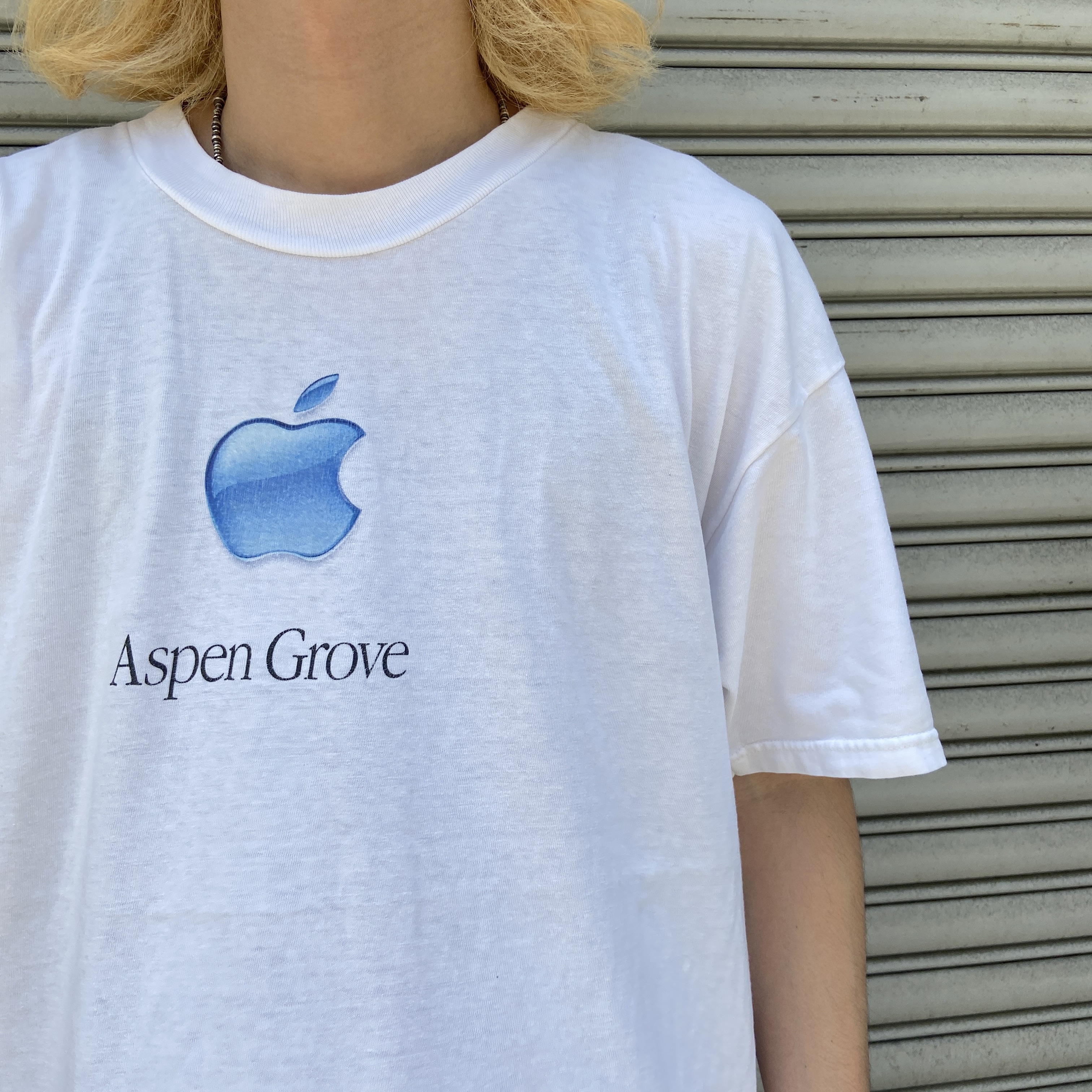 好評正規品90s 70s Apple ビンテージTシャツ　アップル トップス