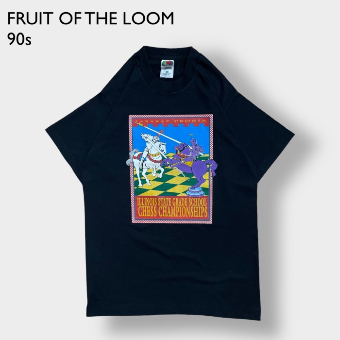 FRUIT OF THE LOOM】90s USA製 Tシャツ シングルステッチ 小学校 1997
