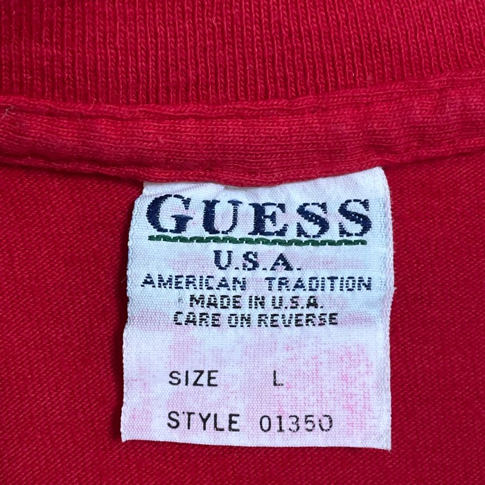 【GUESS】90s USA製 ロゴ プリント Tシャツ ゲス ヴィンテージ 1995 L 半袖 OLD US古着 | Vintage.City 古着屋、古着コーデ情報を発信