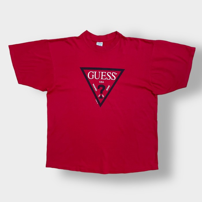 【GUESS】90s USA製 ロゴ プリント Tシャツ ゲス ヴィンテージ 1995 L 半袖 OLD US古着 | Vintage.City 빈티지숍, 빈티지 코디 정보