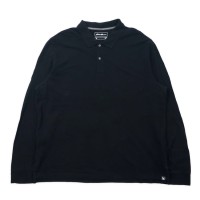 Eddie Bauer ビッグサイズ 長袖ポロシャツ 2XL ブラック コットン | Vintage.City 古着屋、古着コーデ情報を発信
