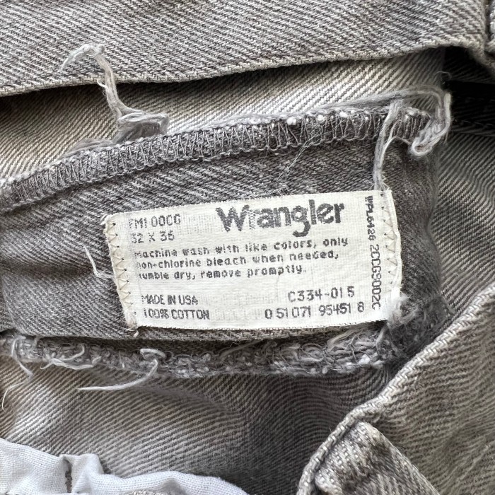USA製 90’s wrangler/ラングラー ブラックデニムパンツ グレーデニム ジーパン 古着 fcl-055 | Vintage.City 古着屋、古着コーデ情報を発信