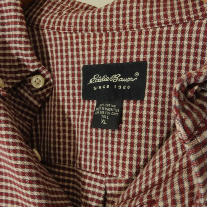 90s eddiebauer s/s check shirt | Vintage.City Vintage Shops, Vintage Fashion Trends