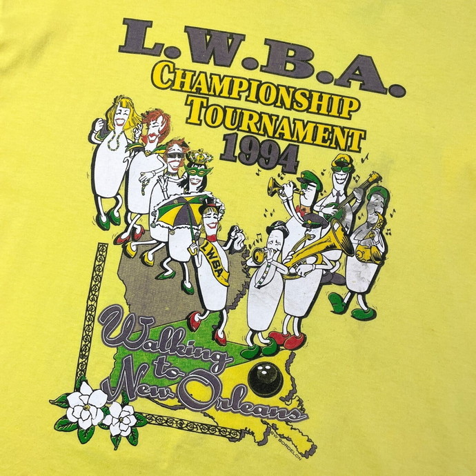 90年代 USA製 LWBA CHAMPIONSHIP TOURNAMENT ボウリング イベント