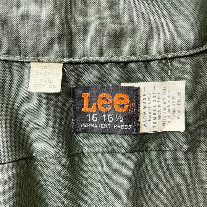70年代 Lee リー チェーン刺繍 ワッペン 半袖ワークシャツ メンズL相当 | Vintage.City 古着屋、古着コーデ情報を発信