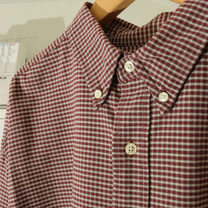90s eddiebauer s/s check shirt | Vintage.City 빈티지숍, 빈티지 코디 정보