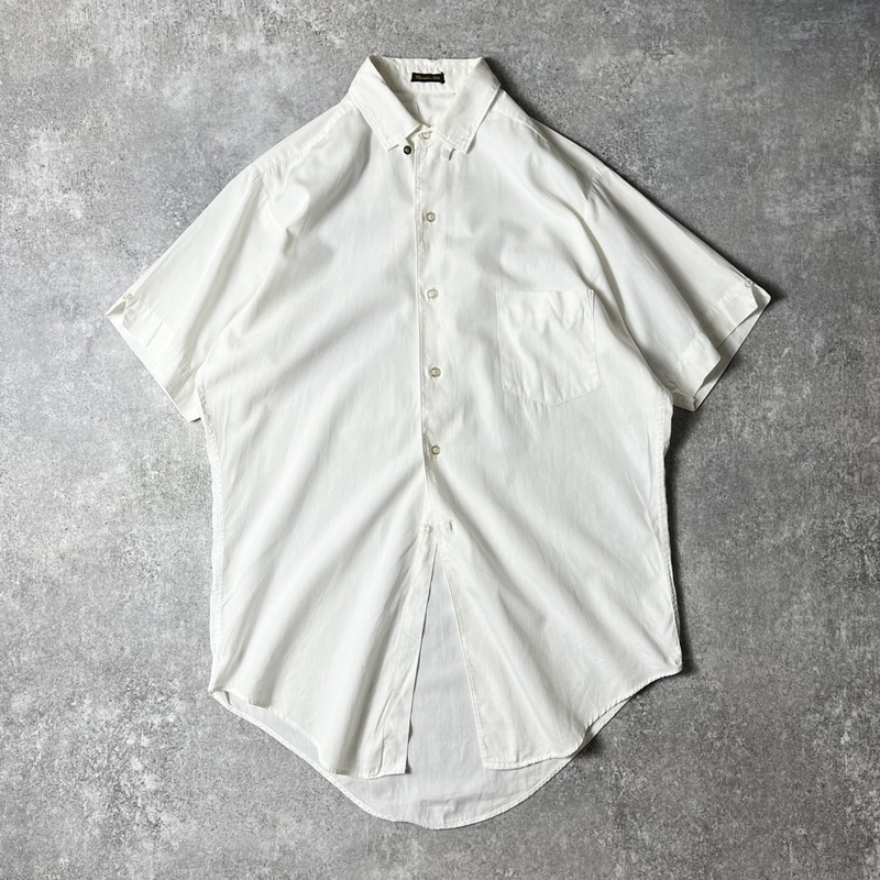 ビンテージ　USA  80s 半袖 ニット セーター  ホワイト 白